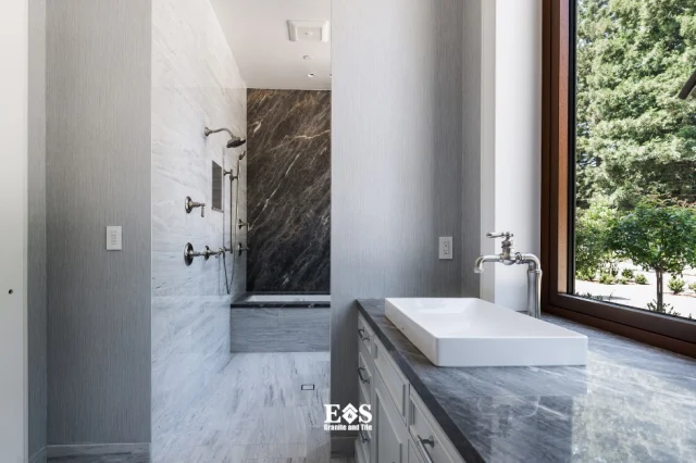We love transforming bathrooms into timeless retreats with granite and tile ✨
Take a look at this stunning master bath from one of our recent projects!

Ready to elevate your own bathroom? Start by giving us a call and let’s choose the perfect materials for your dream space 💫

#ESTileAndGranite #BathroomGoals #TileDesign #GraniteBathroom #LuxuryBath #InteriorDesignInspo #BathroomRemodel #BayAreaHomes #CustomStonework #TileLove #DreamBathroom